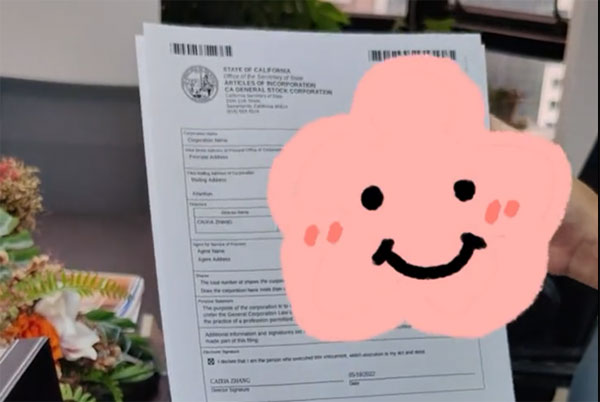 美国公司注册资料