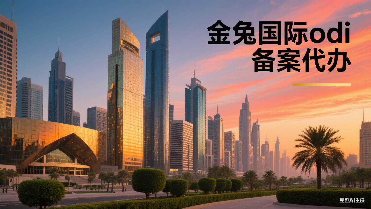 境外投资ODI备案全解析：从沙特公司注册到代办机构选择指南