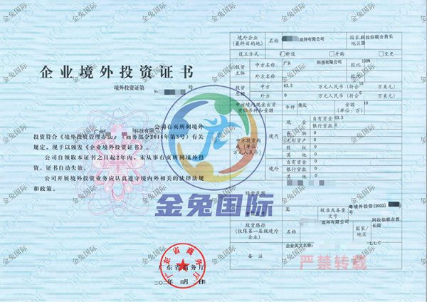 佛山ODI备案案例