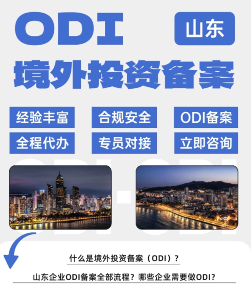 一站式山东省境外投资ODI备案代办，专注装备制造，农业..